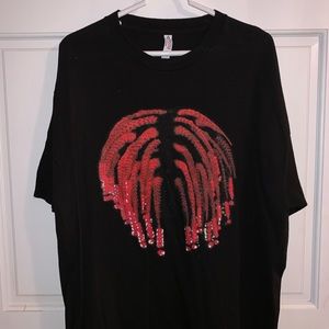LIL YACHTY glow in the dark T Shirt
